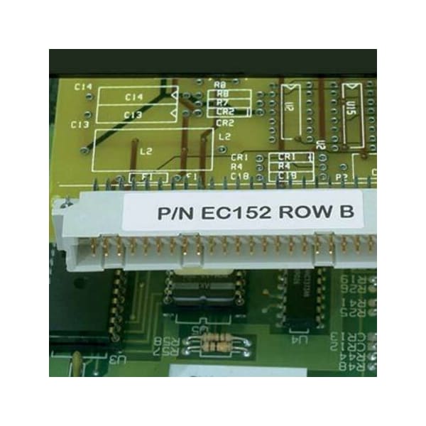 Panduit Thermal Transfer Label, 1.5x0.75, PK2500 C150X075YJJ - main